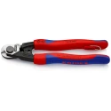 Knipex Flush Wire Rope Cutter, Chrome Vanadium Steel Blade, 190mm Length, 7mm Cutting Capacity 95 62 190 T