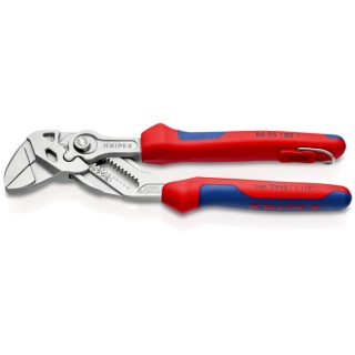 Knipex 1-Piece Plier Wrench 180mm Overall Smooth Jaw 40mm Chrome Vanadium Steel 86 05 180 T