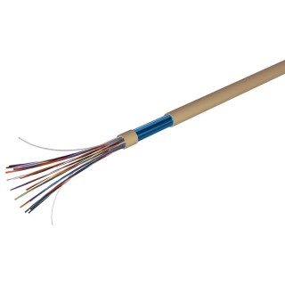 RS PRO 16 Core Telephone Cable, 1 x 0.51 mm Stranded Bare Copper Conductor, Flame Retardant, Low Smoke Non-Halogen 136-8157