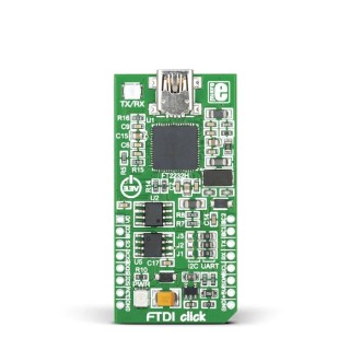 MikroElektronika Communication & Wireless Development Kit featuring FT2232H USB to UART/I2C/SPI Interface for MIKROE-1421