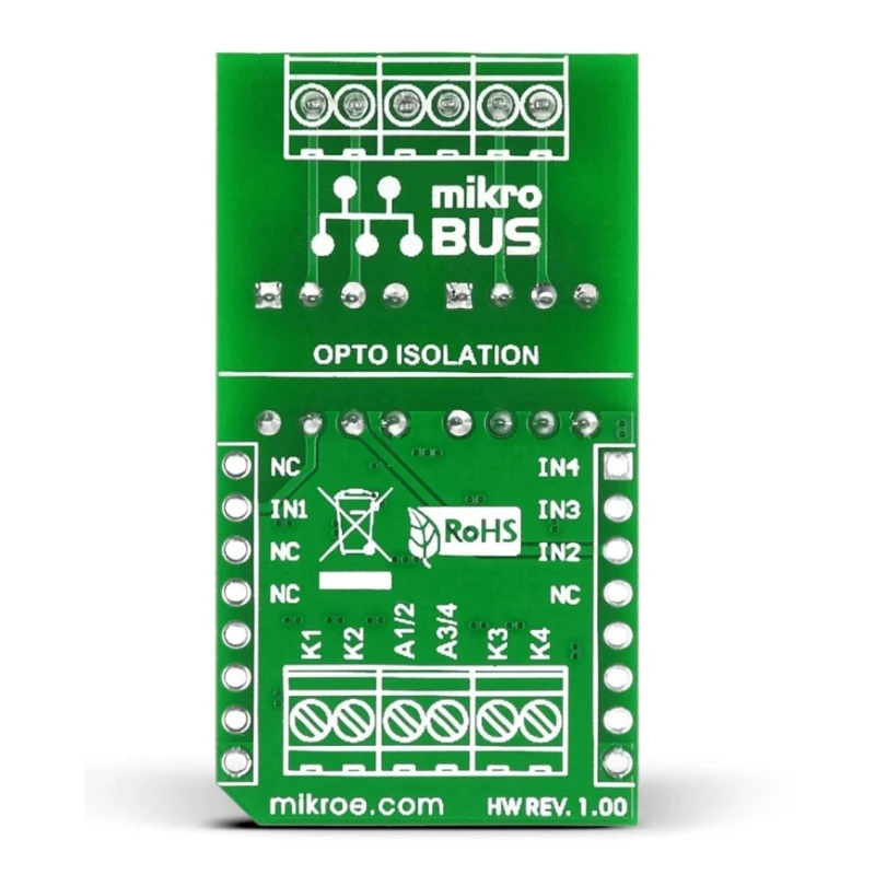 MikroElektronika Communication & Wireless Development Kit with VO2630 Optocoupler for MikroBus GPIO Interface MIKROE-1196