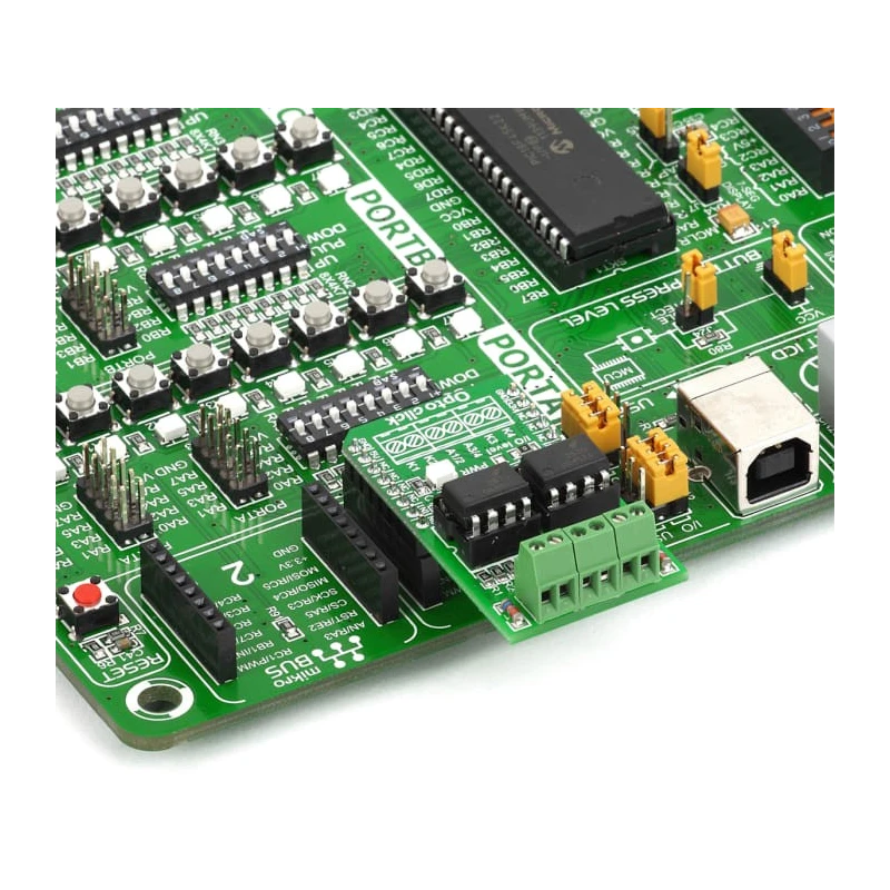MikroElektronika Communication & Wireless Development Kit with VO2630 Optocoupler for MikroBus GPIO Interface MIKROE-1196