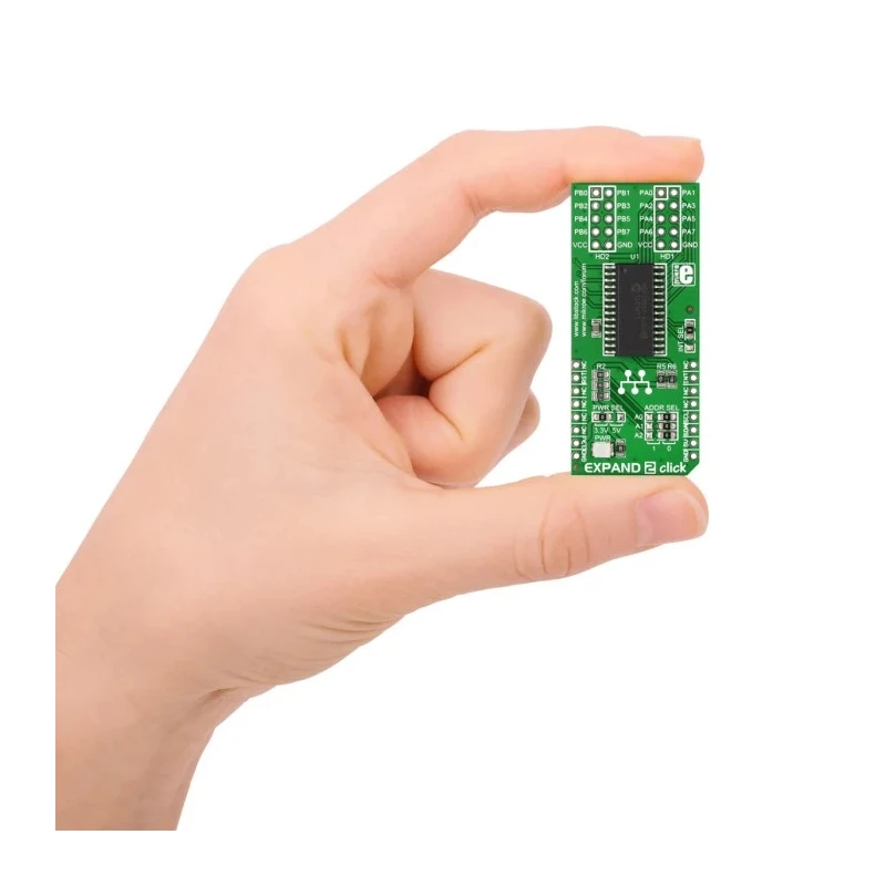 MikroElektronika Communication & Wireless Development Tool Expand 2 Click MCP23017 Development Kit for MikroBus MIKROE-1838