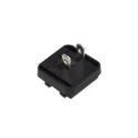 MEAN WELL AC Plug Interchangeable Plug for use with GEM18I, GEM30I, GEM40I, GEM12I AC plug-US2