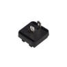 MEAN WELL AC Plug Interchangeable Plug for use with GEM18I, GEM30I, GEM40I, GEM12I AC plug-US2