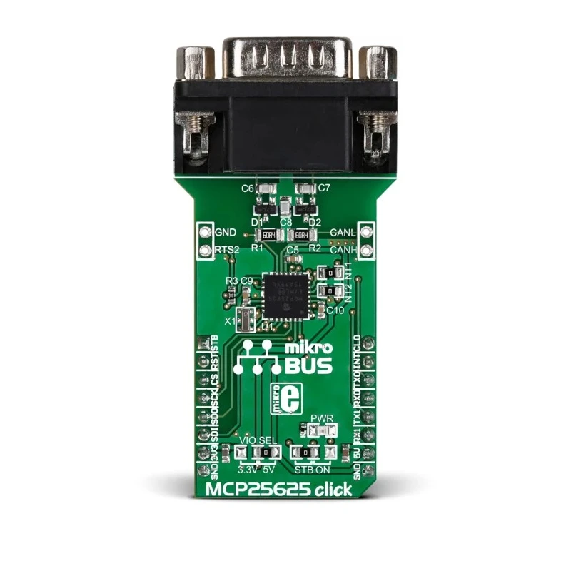 MikroElektronika Communication & Wireless Development Kit MCP25625 Click for MikroBus Interface MIKROE-2228