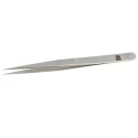 RS PRO Stainless Steel Very Sharp Tweezer 135mm 10mm Width Anti-Magnetic Anti-Acid Germany 136-9698