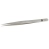 RS PRO Stainless Steel Very Sharp Tweezer 135mm 10mm Width Anti-Magnetic Anti-Acid Germany 136-9698