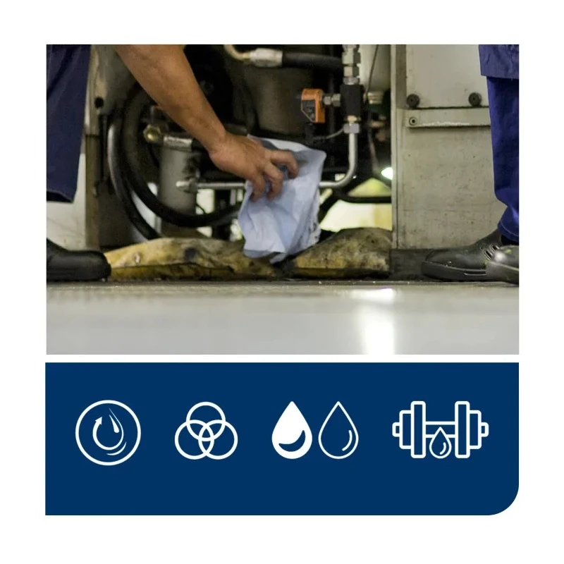 Tork Heavy-Duty Wiping Roll Paper Towel 2-Ply 3400mm Length x 369mm Width 130070