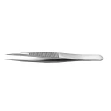 RS PRO 110mm Stainless Steel Strong Tweezer 136-9832