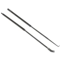 RS PRO Stainless Steel Spring Hook 5-Piece Set 100 mm 136-9859