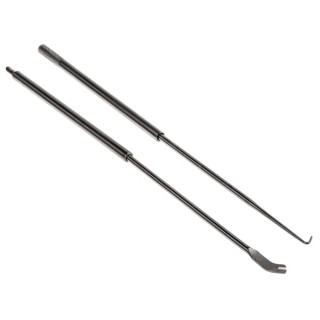 RS PRO Stainless Steel Spring Hook 5-Piece Set 100 mm 136-9859