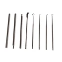 RS PRO Stainless Steel Spring Hook 5-Piece Set 100 mm 136-9859
