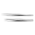 RS PRO Stainless Steel Tweezer Set Anti-Magnetic Anti-Acid 2 Pieces 136-9874