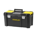Stanley Plastic Tool Box 480mm Length 250mm Width 250mm Height Removable Tote Tray STST1-75521