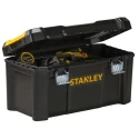 Stanley Plastic Tool Box 480mm Length 250mm Width 250mm Height Removable Tote Tray STST1-75521