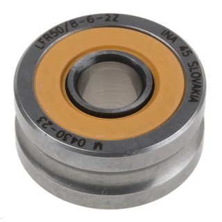 INA High-Performance Steel Track Roller 8mm Bore Diameter 24mm Roller Diameter, Dynamic Load 4100N LFR50/8-6-2Z