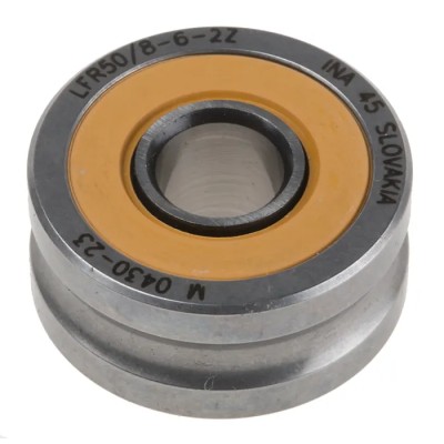 INA High-Performance Steel Track Roller 8mm Bore Diameter 24mm Roller Diameter, Dynamic Load 4100N LFR50/8-6-2Z