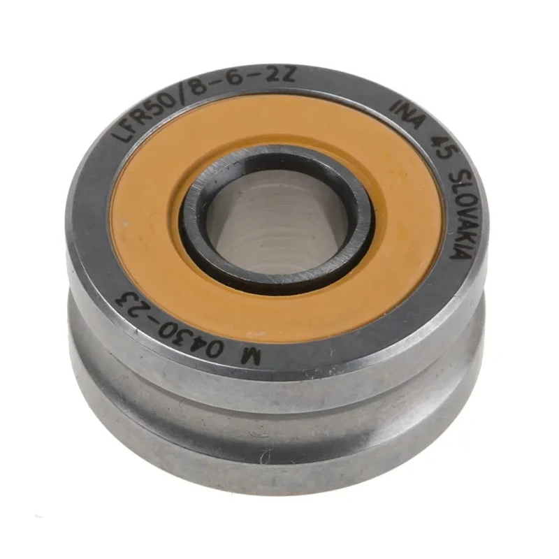 INA High-Performance Steel Track Roller 8mm Bore Diameter 24mm Roller Diameter, Dynamic Load 4100N LFR50/8-6-2Z