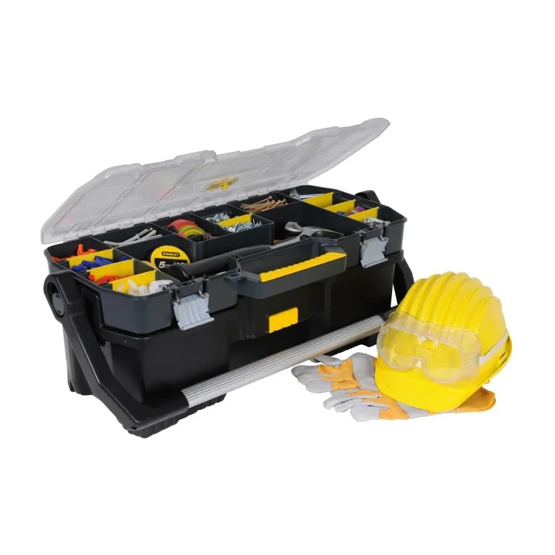 Stanley Foam Tool Box 610 mm Length x 610 mm Height x 251 mm Width 59L Capacity 18 kg Load 1-97-514