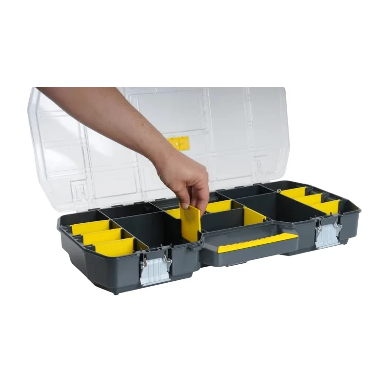 Stanley Foam Tool Box 610 mm Length x 610 mm Height x 251 mm Width 59L Capacity 18 kg Load 1-97-514