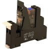 Hongfa Europe GMBH Electromechanical Interface Relay DPDT 24V DC Coil 8A DIN Rail Mount 2RMTFL-24-3