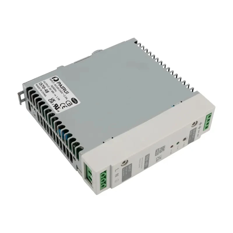 RS PRO Switched Mode DIN Rail Power Supply 264V AC Input 55V DC Output 1.5A 70W 136-8316