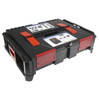 RS PRO Plastic Waterproof Watertight Transit Case 464 mm x 335 mm x 142 mm 136-8882