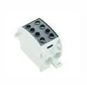 Weidmüller 2 Way Distribution Block 1 kV AC 1 kV DC 300A Black 1561830000