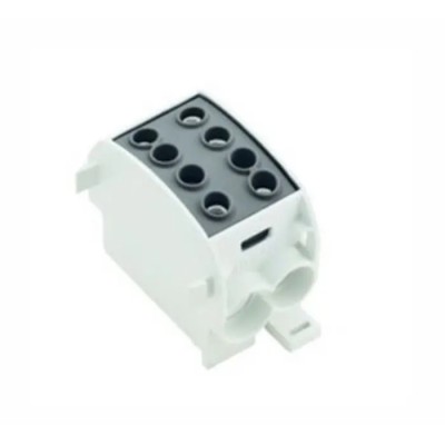 Weidmüller 2 Way Distribution Block 1 kV AC 1 kV DC 300A Black 1561830000