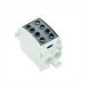 Weidmüller 2 Way Distribution Block 1 kV AC 1 kV DC 300A Black 1561830000