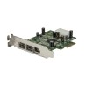 StarTech.com 3 Port PCIe Firewire Card with 2x FireWire 800 and 1x FireWire 400 Ports PEX1394B3LP