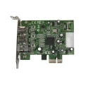 StarTech.com 3 Port PCIe Firewire Card with 2x FireWire 800 and 1x FireWire 400 Ports PEX1394B3LP