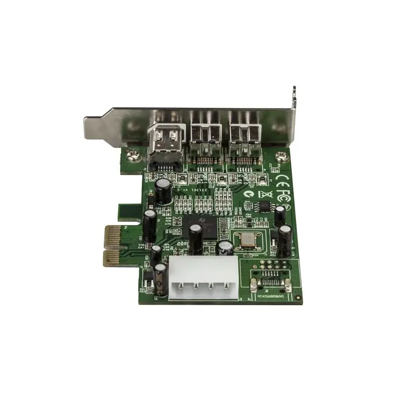 StarTech.com 3 Port PCIe Firewire Card with 2x FireWire 800 and 1x FireWire 400 Ports PEX1394B3LP