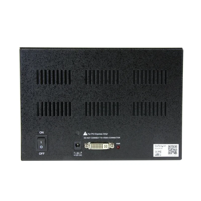 StarTech.com 4 Port PCIe Serial Card PCIe Bus Type CE/FCC Approved Taiwan PEX2PCI4