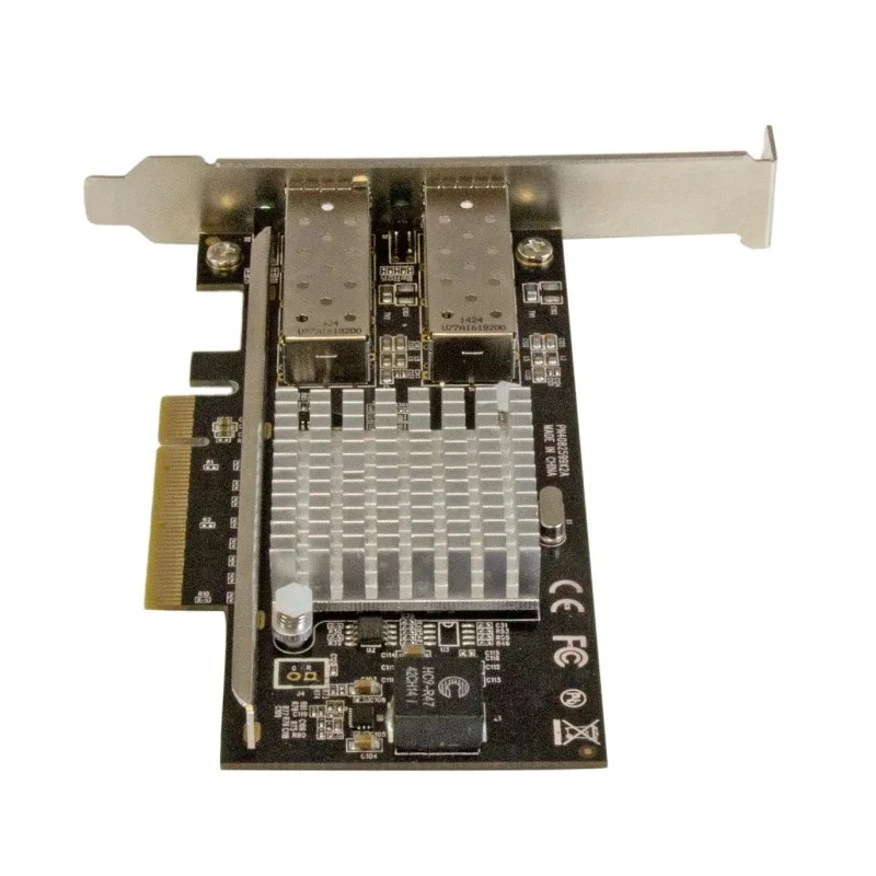 StarTech.com 2 Port PCIe Fibre Ethernet Network Card 10000Mbps PEX20000SFPI