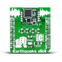 MikroElektronika Earthquake Click Vibration Sensor MikroBus Click Board with Omron DS7 Seismic Sensor MIKROE-2561