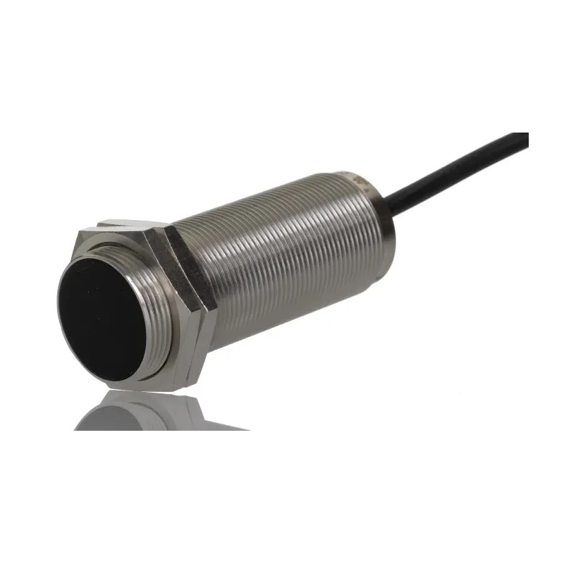 ifm electronic Threaded Barrel Inductive Proximity Sensor M30 x 1.5, PNP Output, 36 V DC, 10 mm Detection DI5020