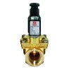 RS PRO Industrial Brass Solenoid Valve 2 Port NC BSP Thread G 2, 220V AC, 10 bar, 26m³/h Flow 144-0808