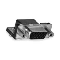 Amphenol ICC CD 26 Way Right Angle 2.285 mm Pitch Plug-in D-Sub Connector, Female, Screw Mount ICD26S13E4GV00LF