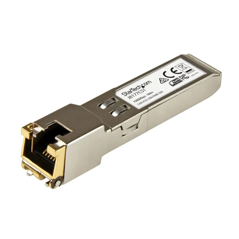 StarTech.com Copper RJ45 SFP Transceiver Module 1Gbps, 100m Maximum Distance 