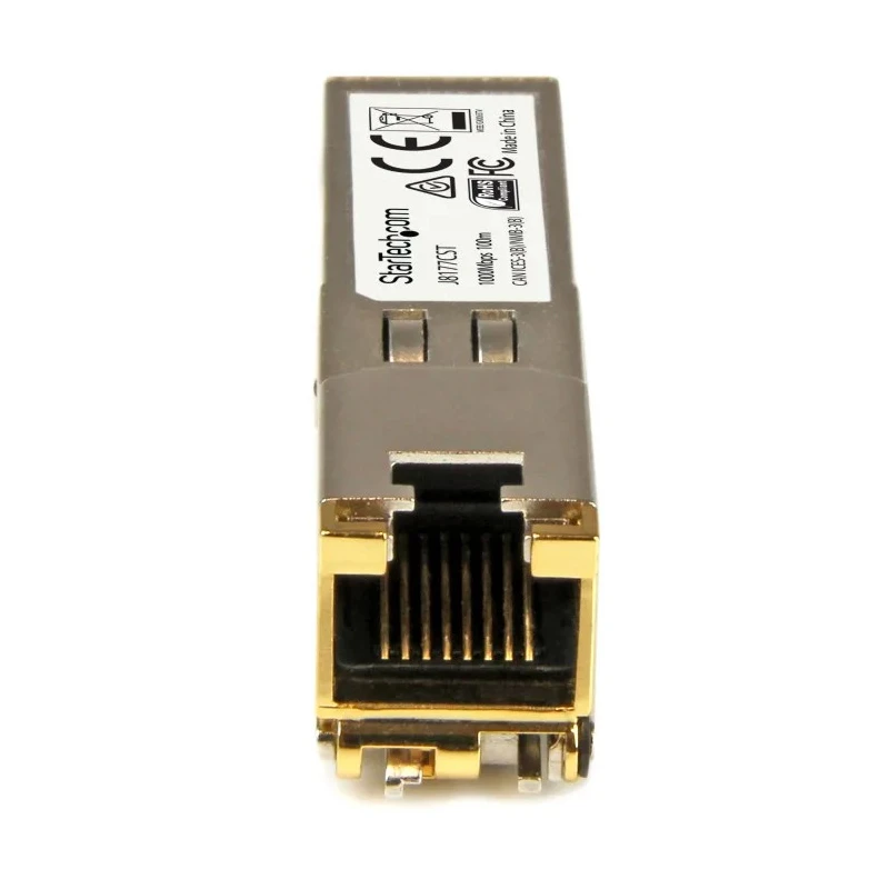 StarTech.com Copper RJ45 SFP Transceiver Module 1Gbps, 100m Maximum Distance 