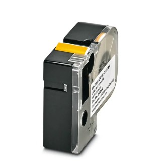 Phoenix Contact Label Printer Tape Self-Adhesive Plant Marking Labels, White with Black Imprint, Vinyl Polymer, 8 m 0803944