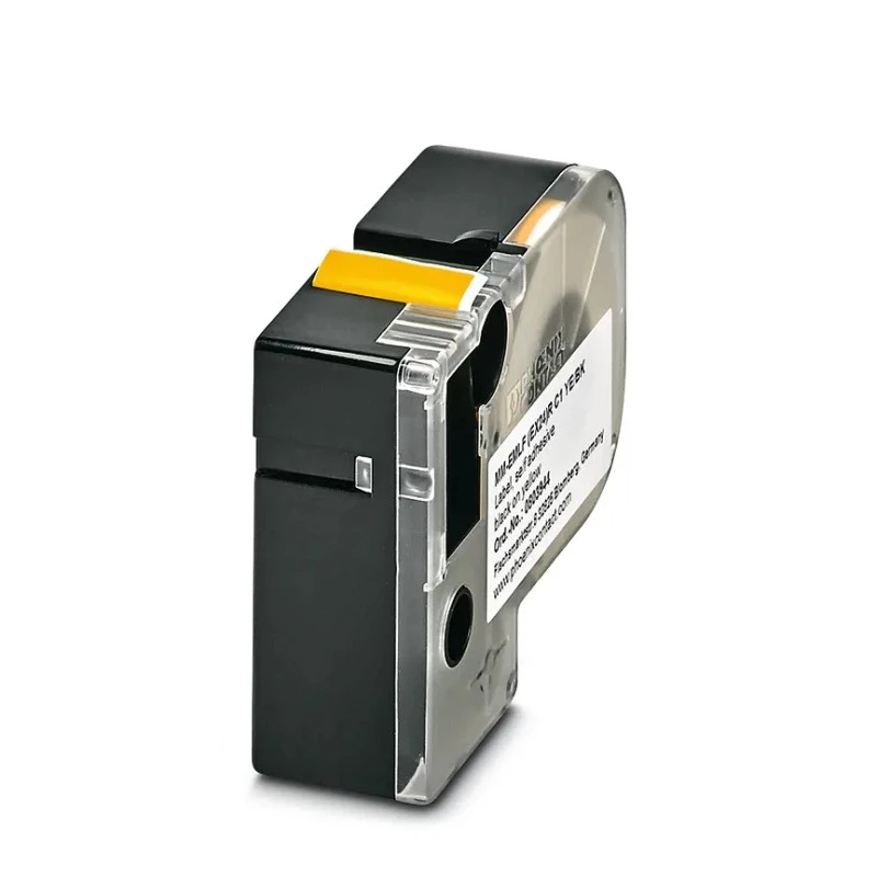 Phoenix Contact Label Printer Tape Self-Adhesive Plant Marking Labels, White with Black Imprint, Vinyl Polymer, 8 m 0803944