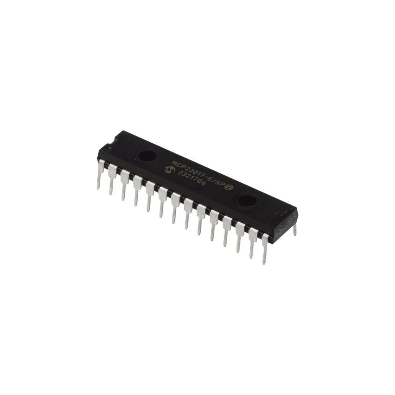 Microchip 16-Channel I/O Expander SPDIP 28 MCP23017-E/SP
