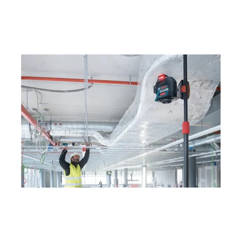 Bosch 650 nm Red Colour Line Laser 30 m Working Range Self-Levelling Laser Level 0601063S00