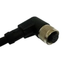 RS PRO Female 12 Way Right Angle to Unterminated Free End Sensor Actuator Cable 5m 30V 4A IP67 144-7678