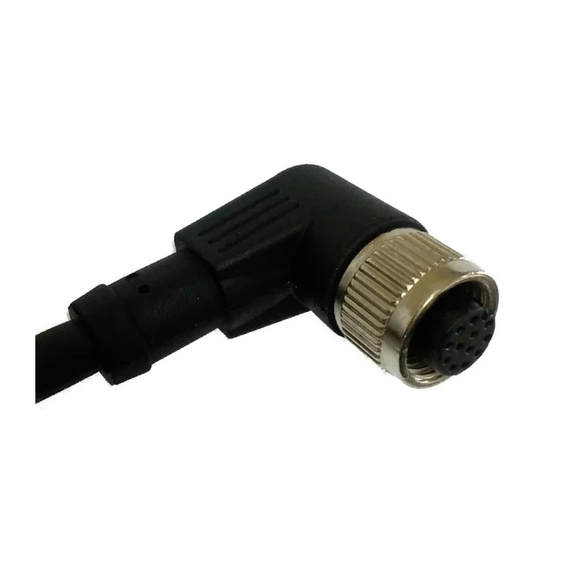 RS PRO Female 12 Way Right Angle to Unterminated Free End Sensor Actuator Cable 5m 30V 4A IP67 144-7678