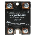 Crydom 1-DC Series Solid State Relay Panel Mount, 40 A DC Load, 100 V DC Load, 32 V DC Control D1D40K