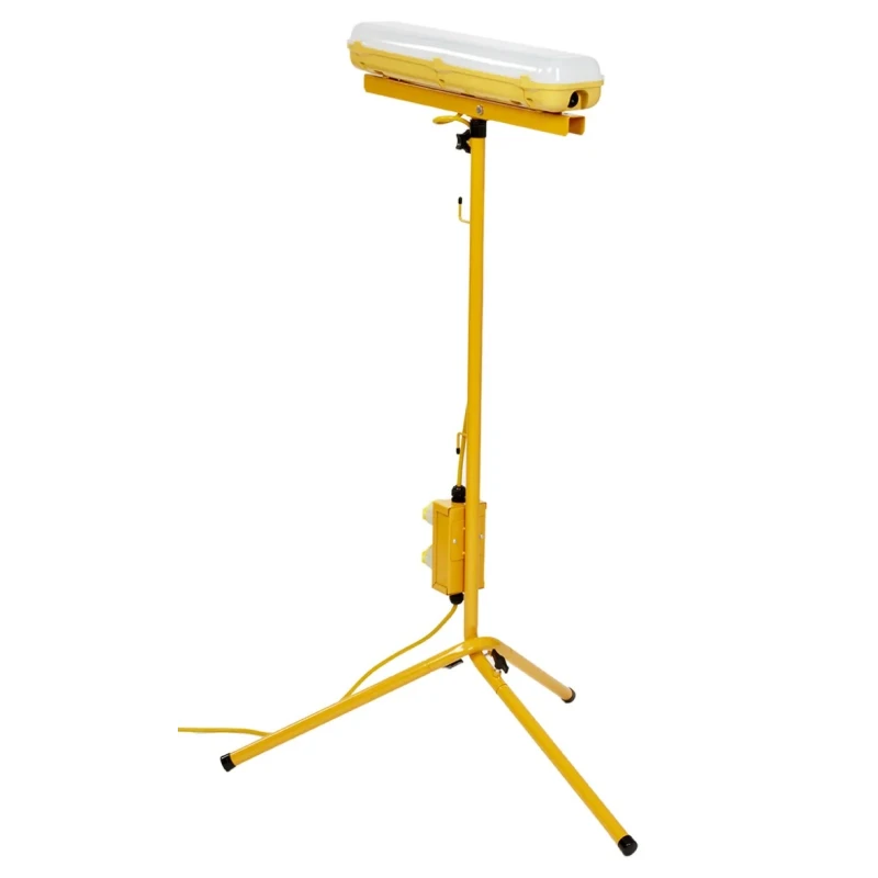 RS PRO LED Tripod Work Light 2000 lm 24V AC 20W Polycarbonate Housing IP65 IP65